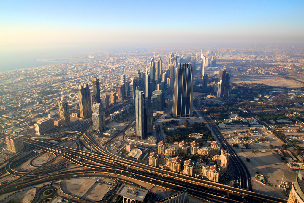 Photo by Dubai view from the Burj Khalifa by elisasophia, on Flickr