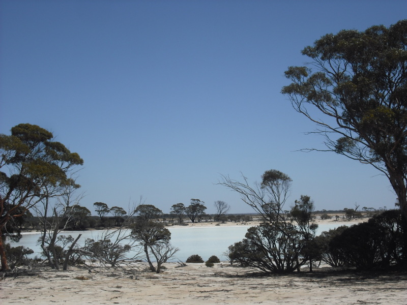 オーストラリア内陸部の絶景！大平野の真ん中で異世界を作り出す塩湖
