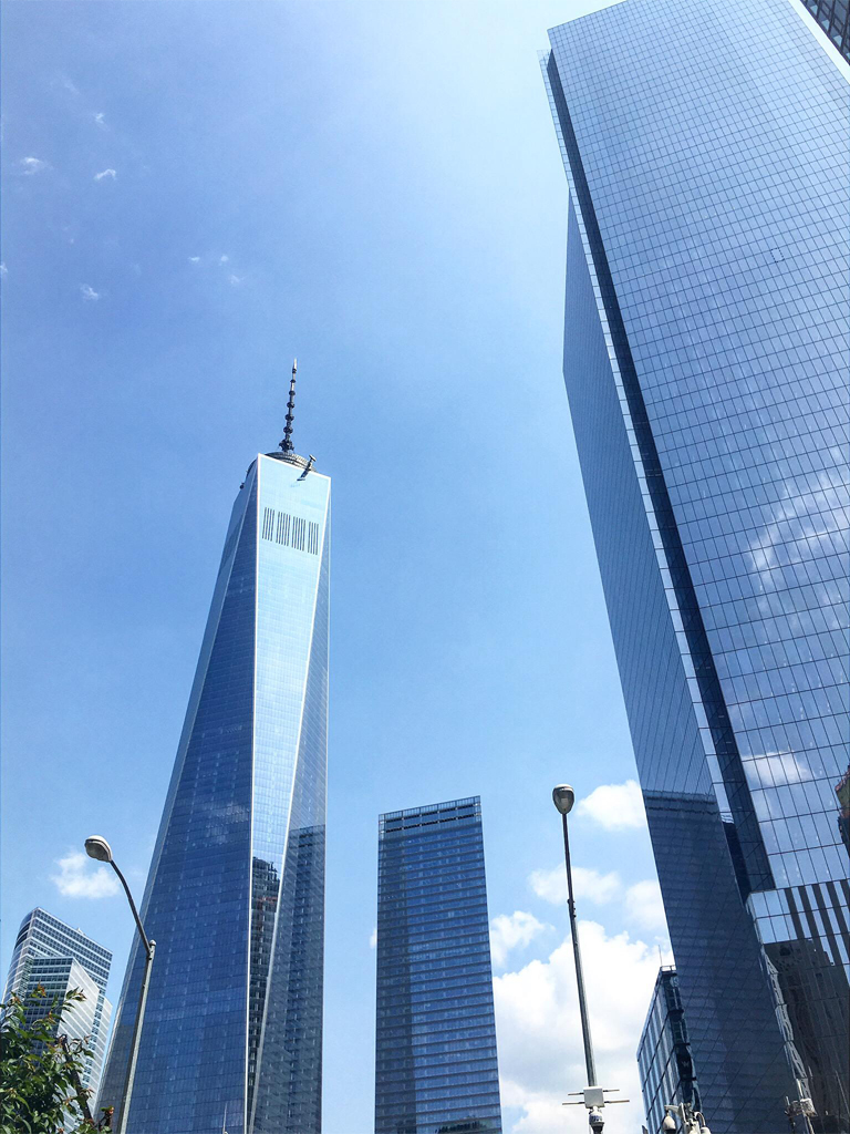 NYの新しい自由の象徴、「フリーダムタワー」